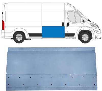 Interne reparatie achterste deuren voor Opel Movano 2021-2026 / Rechts