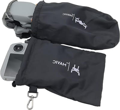 Drone Tas - Opbergtas Vliegtuig - Veilige Opslag - Waterdichte Bescherming - 24 x 17 cm - Zwart
