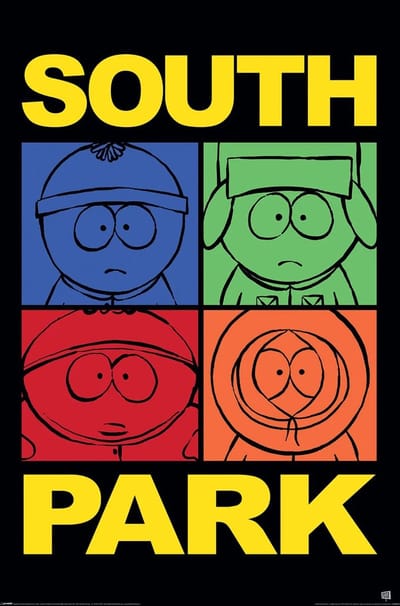 Poster South Park - Block Colour 61x91,5cm