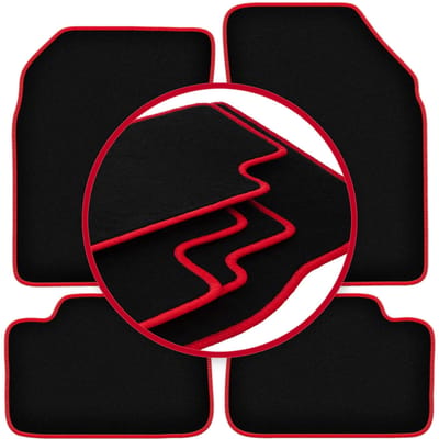 CARLUX-RED automatten voor: Nissan Micra K11 hatchback (1992-2003)