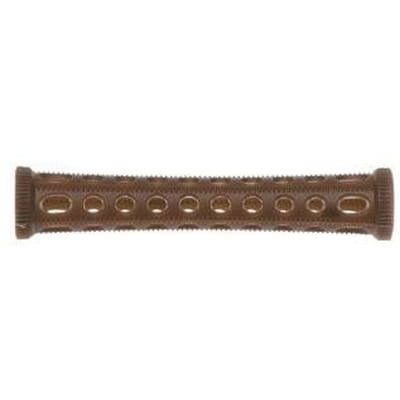 Sibel Formlockkruller bruin lang + naalden bruin 10st