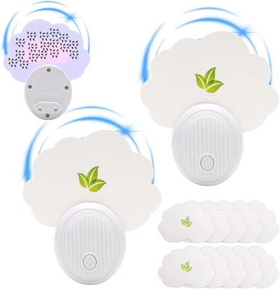 Inovra Plus - Vliegenval voor Binnen - 2 Stuks - Effectieve Indoor Insectenval - Nachtlamp - Muggenverdelger - Fruitvliegenval - Woonkamer en Keuken - 2 Apparaten - 12 Plakkaarten - Stopcontacten - Bestrijding Vliegende Insecten