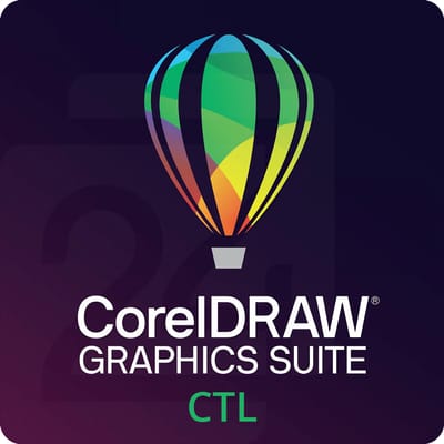 CorelDRAW Graphics Suite CTL WIN/MAC 1 Jaar 1 Gebruiker(s) Nieuwe Aankoop