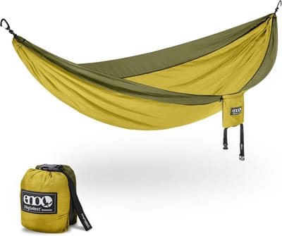 Lichtgewicht Hangmat voor 1 Persoon - Ideaal voor Kamperen, Backpacken en Festivals