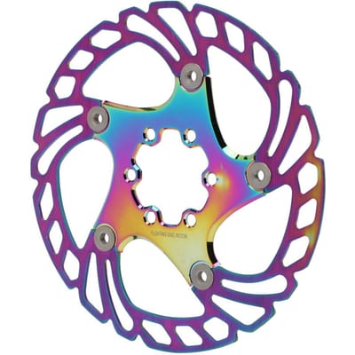 Disques de Frein à Disque pour Vélo 6 Trous Accessoire de Cyclisme pour Vélo de Montagne Couleur Plaqué 160MM