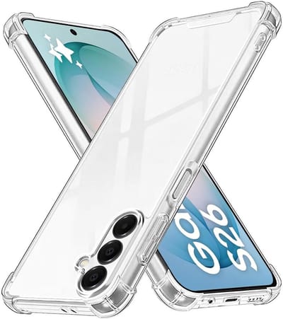 Ultra-Hybrid Backcover - Schokbestendig - Crystal Clear Transparant Hoesje Geschikt voor: Samsung Galaxy S26