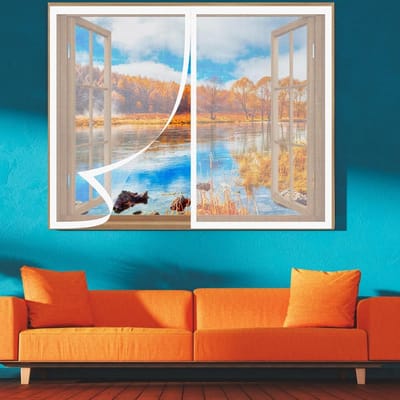 Horrengaas Raam - Vliegengordijn Raam Insectenhor - Insecten Buiten Houden - Automatische Sluiting - 125 x 160 cm - Wit