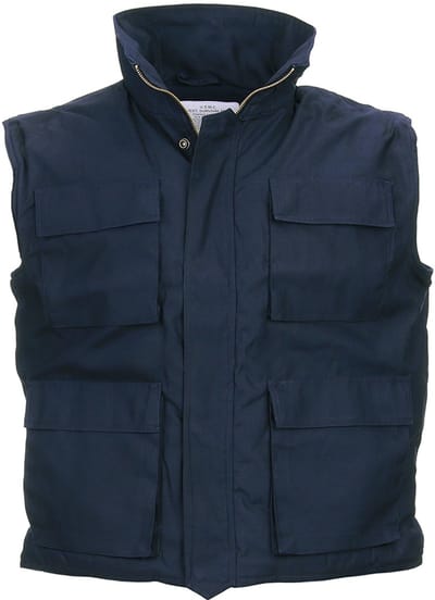 Fostex bodywarmer blauw