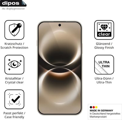 dipos – 4x Beschermfolie geschikt voor Huawei Nova 15 Max | Krasbestendige & heldere Screenprotector Ultra-Thin