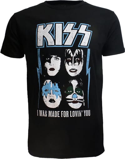KISS I Was Made For Lovin' You T-Shirt - Officiële Merchandise - L