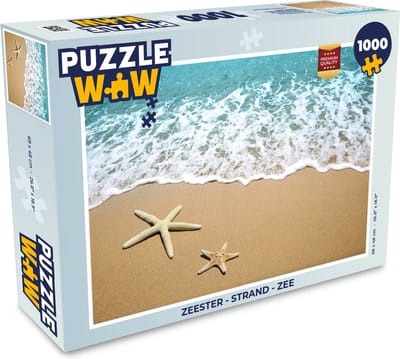 Puzzel Zeester - Strand - Zee - Legpuzzel - Puzzel 1000 stukjes volwassenen