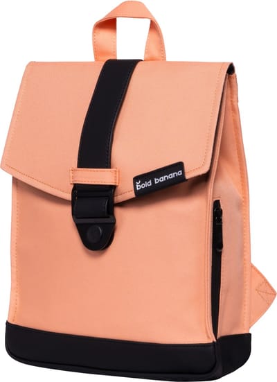 Bold Banana Envelope Mini Rugzak - Compact - Vegan - Waterdicht - Tabletvak - Dames - School - Werk - Dagje Stad - Rugtas - Dagje Weg - Peach