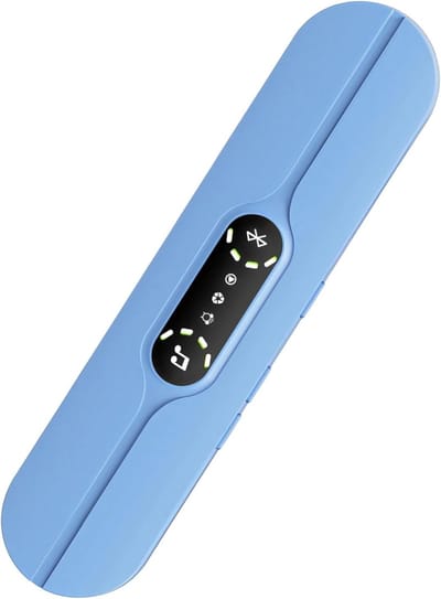 Kussen Luidspreker - Slaap Geluid - Ontspannen Slapen - Draadloze Begeleiding - 15.5 x 3.6 cm - Blauw