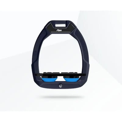 Veiligheidspantserstijlpaarden met Plat Grip Rood/Zwart/Blauw Flex-On Safe-On