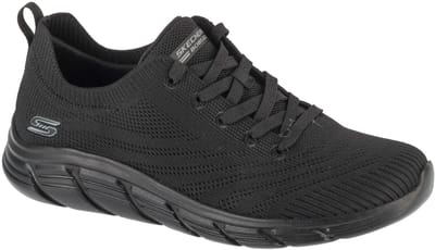 SKECHERS BOBS B FLEX LO-GRACEFUL STRIDE sneakers dames wit 117591 BBK Black