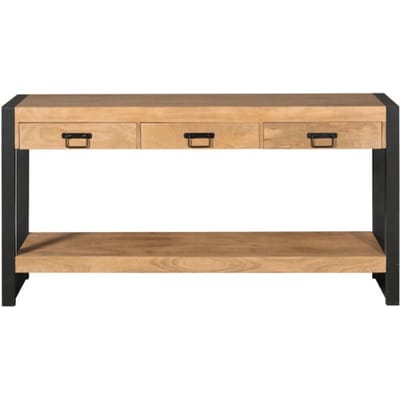 Starfurn Sidetable Britt - Naturel Mangohout - 150x35x76cm