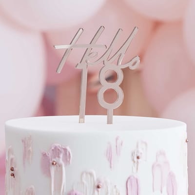 Ginger Ray - Ginger Ray - Mix It UP - Taarttopper Hello 18