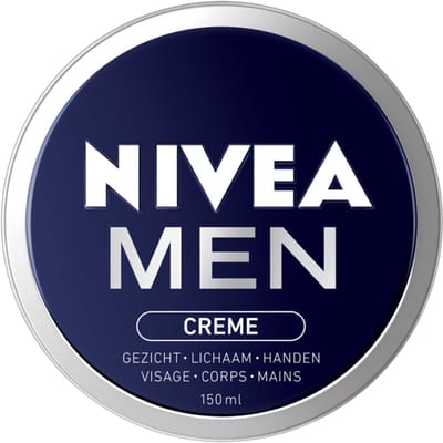 NIVEA MEN Crème Blik Mini - Alle huidtypen - Verrijkt met vitamine E - Hydrateert en verzorgt - Vakantie Mini's - Voordeelverpakking 10x30ml