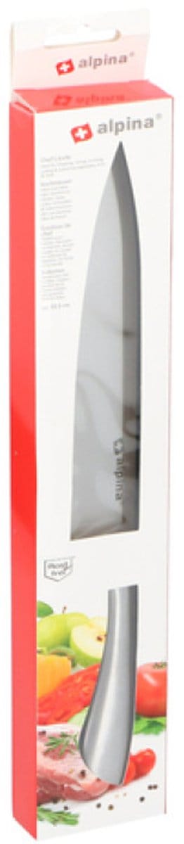 Koksmes/vleesmes/snijmes - 33,5cm - RVS