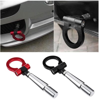 Trekhaak Rail Schroefbaar Voor Achterbumper Trekhaak Vervanging voor Mitsubishi Lancer EX Nissan Infiniti rood