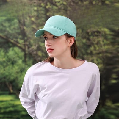 Pure Katoen Hoge Kwaliteit Zacht Top Baseballpet Zonbescherming Zonnehoed Kan Worden Geborduurd met Dezelfde Baseballpet (58cm)