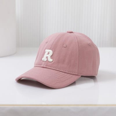 Kinderen Baseballpet Nieuwe Lente Zomer Effen Zonnehoed Geborduurde Letter Jongens Meisjes Katoen Snapback Petten Kinderen Hip Hop Vissen Hoed Adult(58cm)Adjust gray