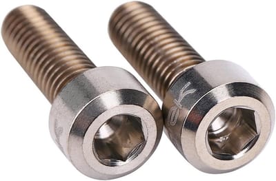 Ultralichte Titanium Fiets Stem Bout voor Mountainbike - Duurzame en Sterke Stem Schroef voor Verbeterde Prestaties en Gewicht Besparing