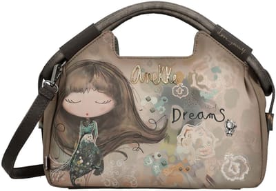 Anekke schoudertas handtas Real Bowling Bag Multicolor veelkleurig