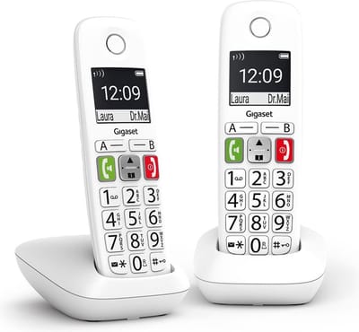 Landline Telephone Gigaset E290 White NIET VOOR NEDERLANDSE MARKT!!