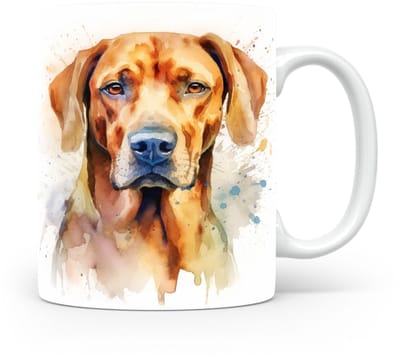 Mok Rhodesian ridgeback Beker voor koffie of tas voor thee, cadeau voor dierenliefhebbers, moeder, vader, collega, vriend, vriendin, kantoor, opa, oma, hond, kerst, sinterklaas, verjaardag