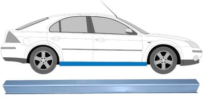 Reparatie dorpel voor Ford Mondeo 2000-2007 / Links = Rechts (symmetrisch)