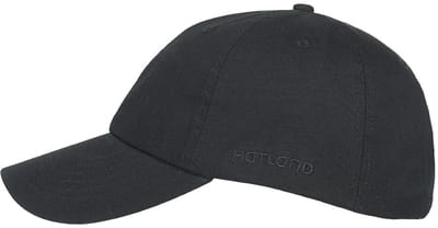 Hatland - UV-Baseball pet voor volwassenen - Arno - Zwart - maat Onesize
