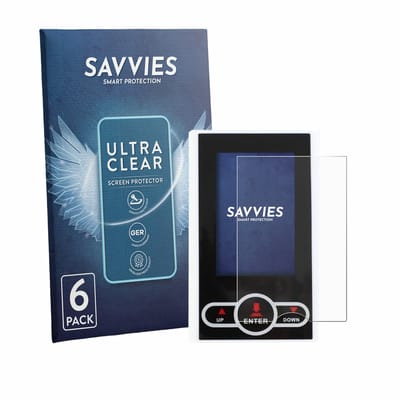 Savvies - Screenprotector voor QuivyLivy Speedometer - Folie Beschermfolie transparant 6 Stuks
