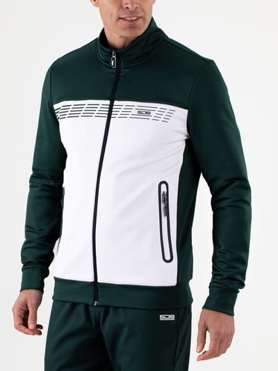 Sjeng Sports AMIRO - Maat: L Retro Green - Tennis Vest Mannen - Sportvest - Powerstretch