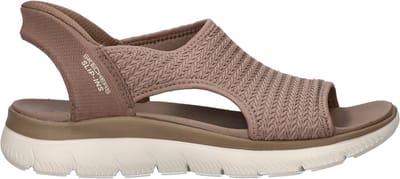 Skechers Hands Free Slip-Ins Summits dames sandaal - Bruin - Maat 37