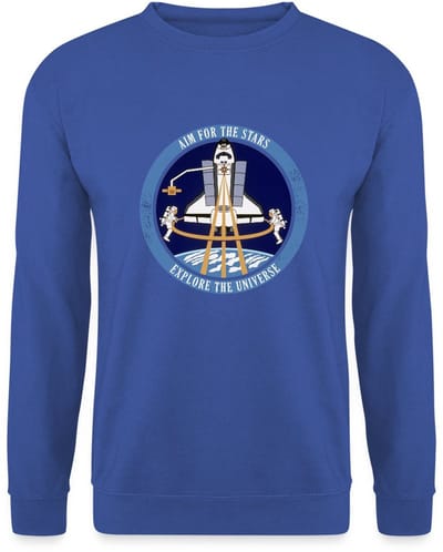 NASA Aim For The Stars Sweater Heren