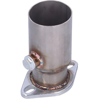 2 Boulons Réducteur Bride d'Échappement Tube 3 pouces vers 2,5 pouces Acier Inoxydable pour Modification de Voiture gray