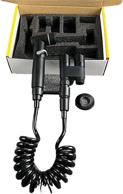 Draagbare Bidet Douche - Toilet Sproeier - Persoonlijke Hygiëne - Eenvoudige Bediening - 10x10x10 mm - Kleur 0