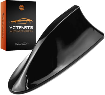 VCTparts® Universele Autoradio Haaienvin AM-FM Antenne Zwart