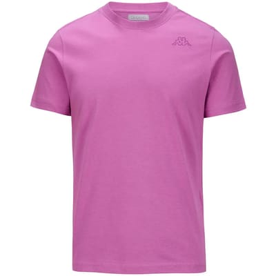 Kappa Cafers Slim T-shirt Met Korte Mouwen Roze 2XL Man