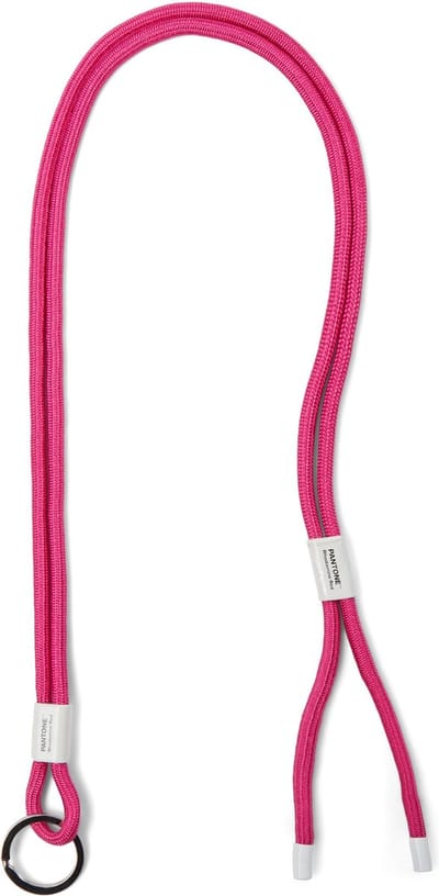 Copenhagen Design - Sleutelhanger Verstelbaar - Rhodamine Red - Nylon - Roze