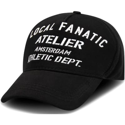 Baseball Cap Heren - Pet Heren - LF Amsterdam - Zwart
