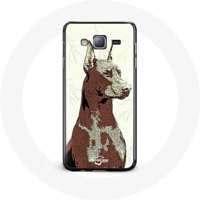Case voor Samsung galaxy J7 2016 Doberman hondenras