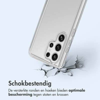 imoshion Hoesje - Geschikt voor Samsung Galaxy S25 Ultra - Protective Backcover - Transparant