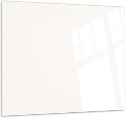 Glazen Kookplaatafdekking - Keukenbord - Extra Werkblad - Breukvast Gehard Glas - 60 x 52 cm - Wit