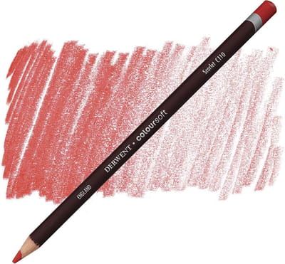 Derwent Coloursoft potlood Scarlet C110