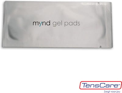 TensCare - 3 mynd gel pads (1 set) | Nabestelset | Zelfklevende gelpads | Geschikt voor Mynd TensCare | electrode pads