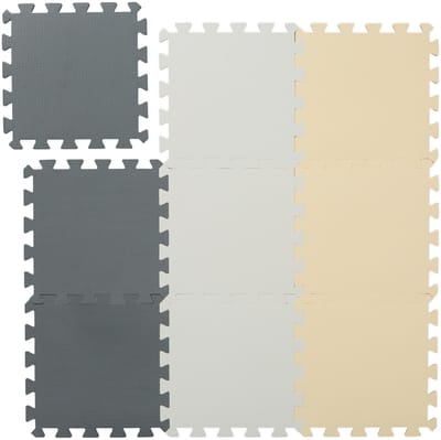 Puzzelmat baby - 9-delig - 30x30 cm - foam