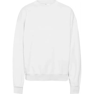 Sweatshirt ronde hals Colorful Standard Organic oversized optical white