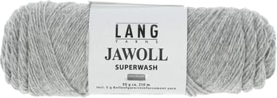 Lang Yarns Jawoll Superwash - 05 lichtgrijs mix - Sokkenwol Garen